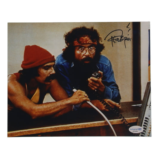 Tommy Chong Signed (ACOA) "Cheech & Chong's Up in Smoke" 8x10 Photo Inscribed "2025" - Anthony "Man" Stoner