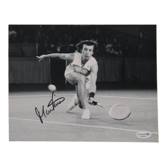 Martina Navratilova Signed 8x10 Photo (AutographCOA)