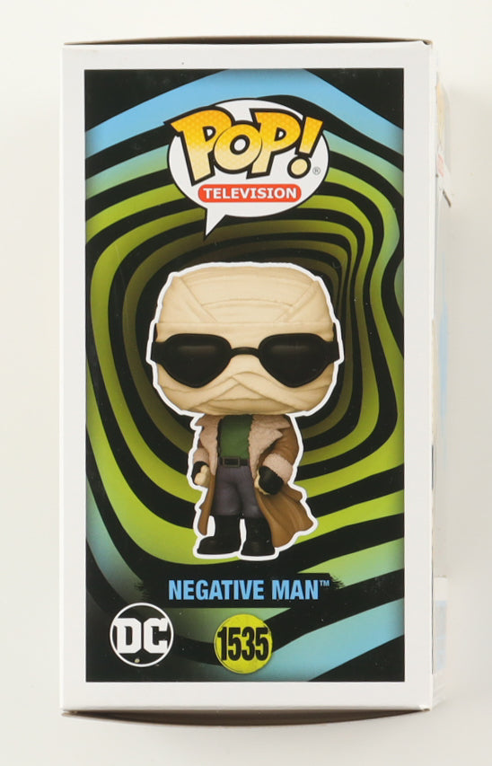Matt Bomer Signed (ACOA) "DC: Doom Patrol" #1535 Negative Man Funko Pop! Vinyl Figure - Negative Man