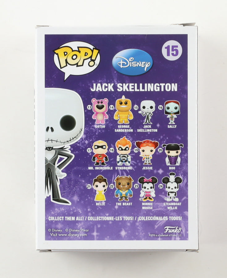 Danny Elfman Signed (SWAU) "Disney" #15 Jack Skellington Funko Pop! Vinyl Figure - Composer