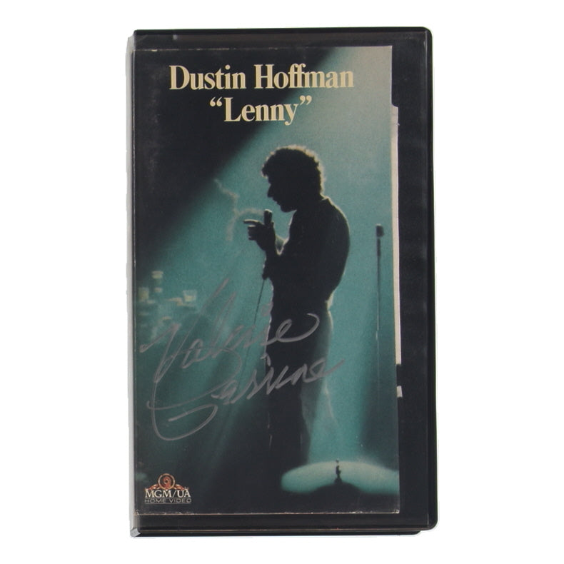 Valerie Perrine Signed (JSA) "Lenny" VHS Cover Insert - Honey Bruce