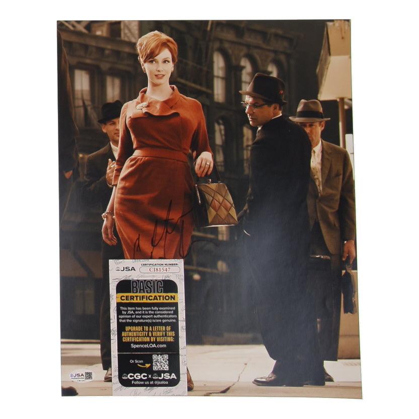 Christina Hendricks Signed (JSA) "Mad Men" 11x14 Photo - Joan Holloway
