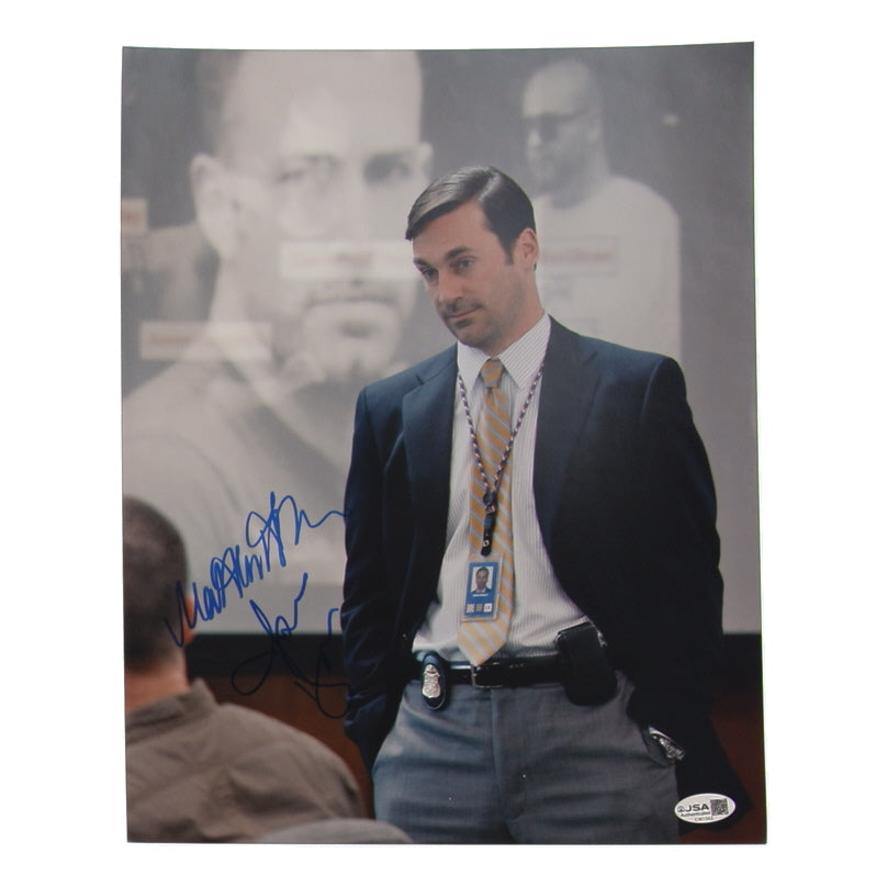 Jon Hamm Signed (JSA) "Tinker The Town" 11x14 Photo - FBI Special Agent Adam Frawley