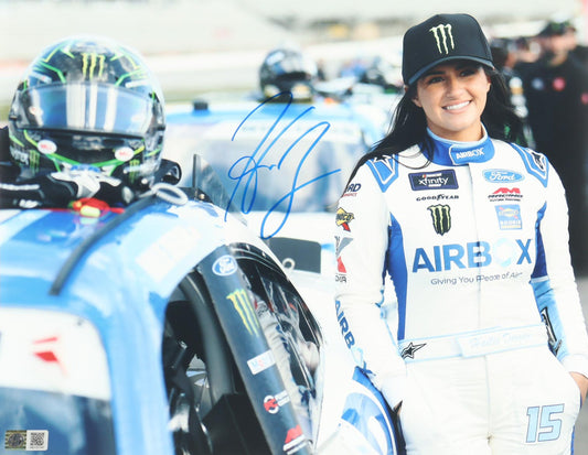 Hailie Deegan Signed Nascar 11x14 Photo (DEEGAN COA)