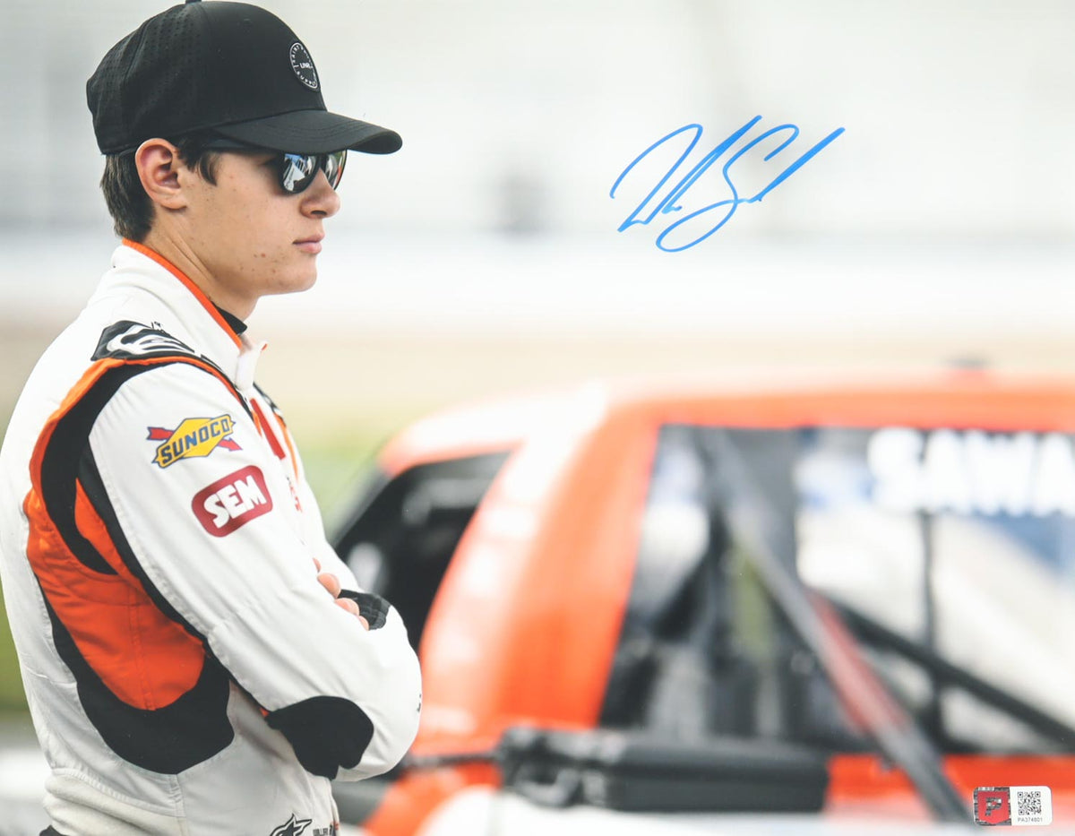 William Sawalich Signed Nascar 11x14 Photo (PA)