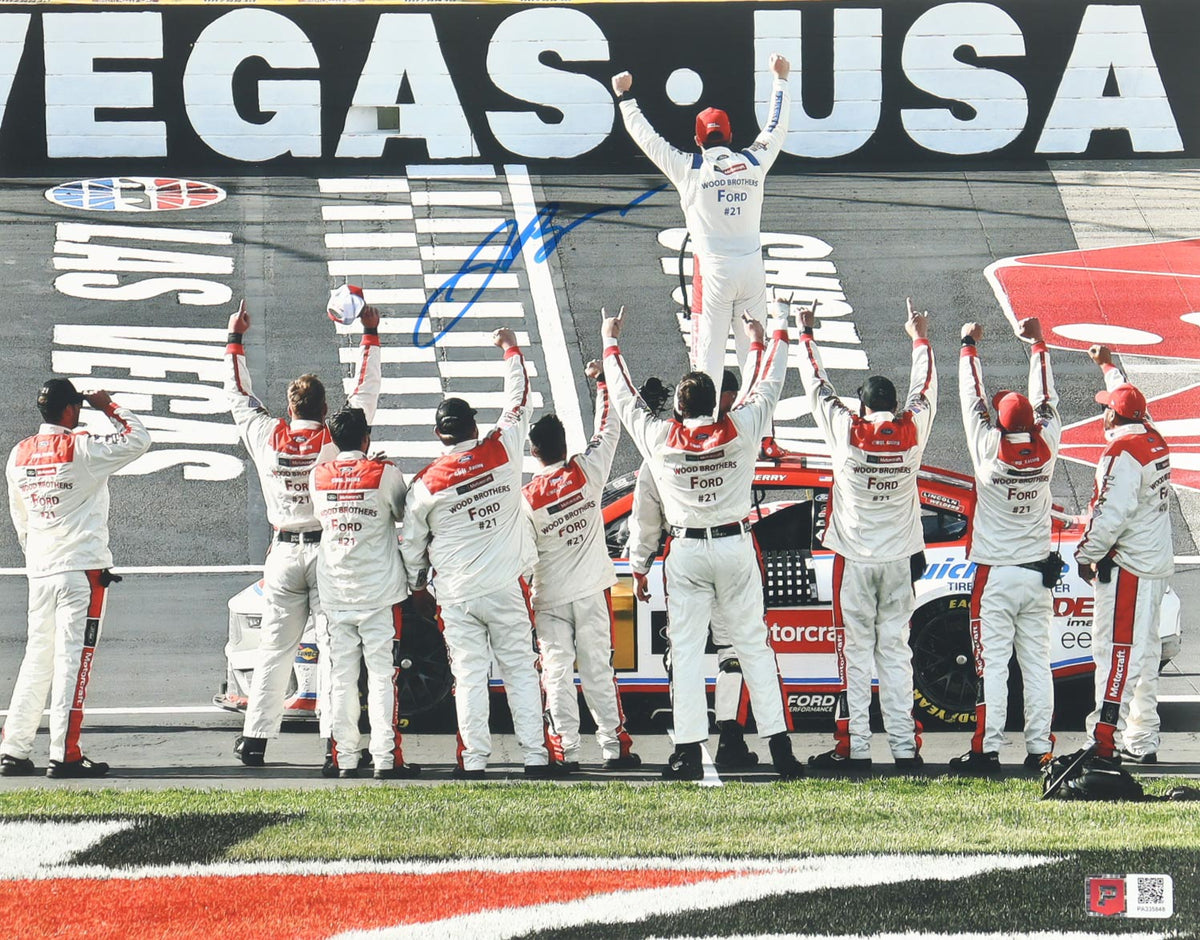 Josh Berry Signed Nascar First Cup Win | Las Vegas Win 2025 11x14 Photo (PA)