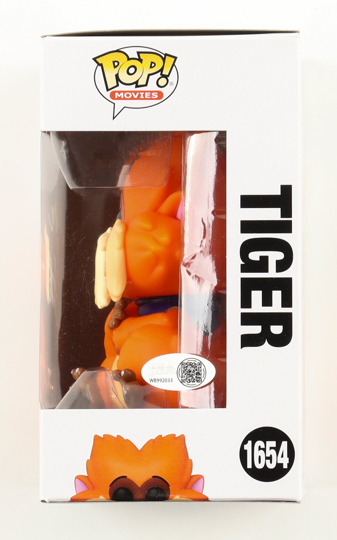 Don Bluth Signed (JSA) "An American Tail" #1654 Tiger Funko Pop! Vinyl Figure - JSA Witnessed