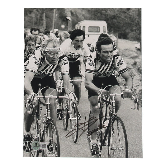 Bernard Hinault Signed 8x10 Photo "Amirites" (Beckett)