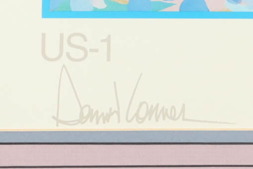 Dennis Conner Signed (JSA) "America's Cup XXVII" Custom Framed James Brown Art Print Display