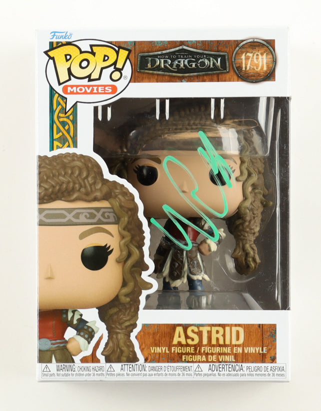 Nico Parker Signed (ACOA) "How to Train Your Dragon" #1791 Astrid Funko Pop Vinyl Figure - Astrid | How To Train Your Dragon Live Action