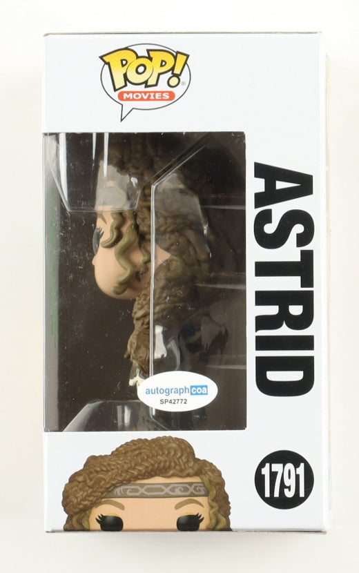 Nico Parker Signed (ACOA) "How to Train Your Dragon" #1791 Astrid Funko Pop Vinyl Figure - Astrid | How To Train Your Dragon Live Action