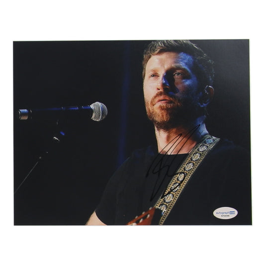 Brett Eldredge Signed 8x10 Photo (ACOA) - Country Music Singer