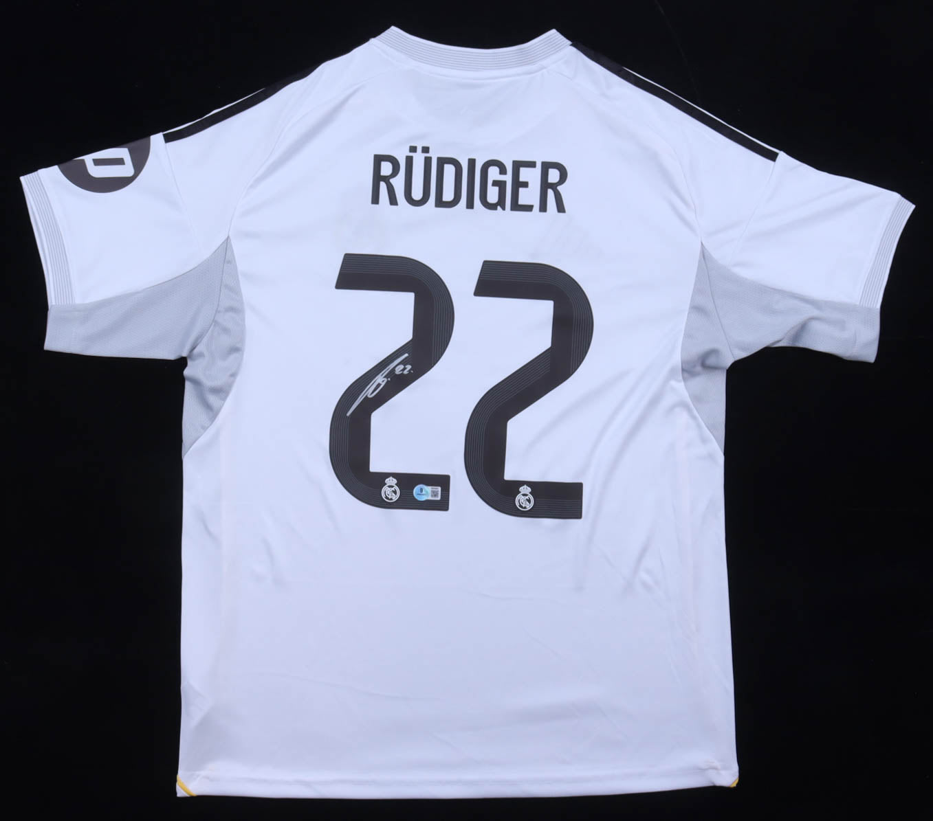 Antonio Rudiger Signed (Beckett) Real Madrid F.C. Adidas Authentic Jersey