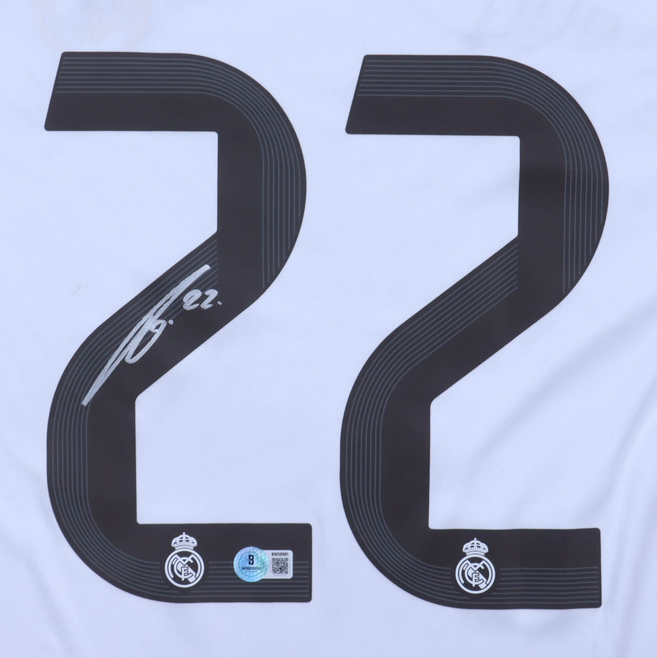 Antonio Rudiger Signed (Beckett) Real Madrid F.C. Adidas Authentic Jersey