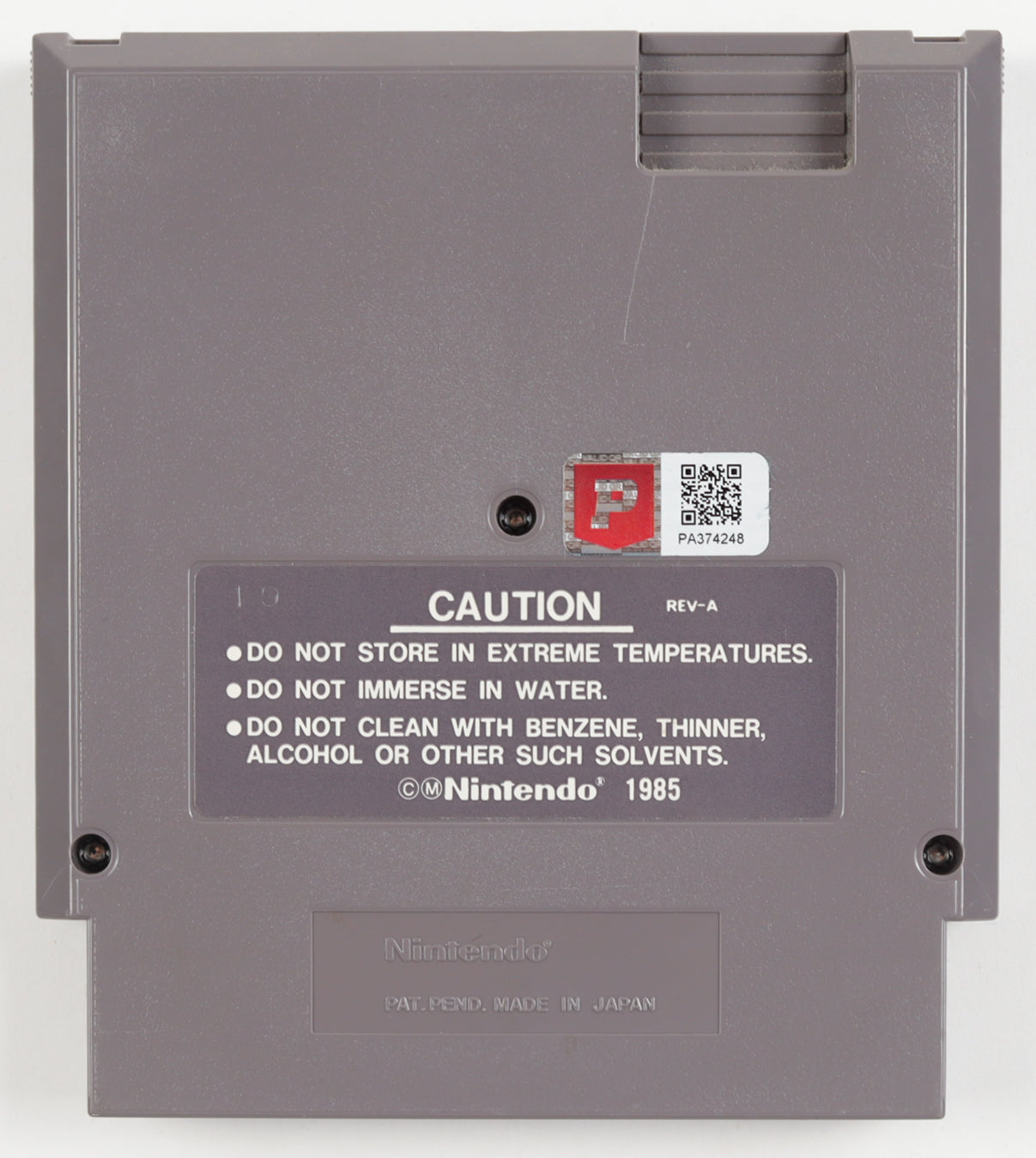 Kevin Eastman Signed 1989 "Teenage Mutant Ninja Turtles" Video Game Cartridge (PA) Creator