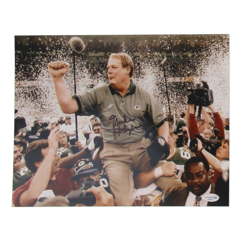 Mike Holmgren Signed Packers 11x14 Photo (ACOA) - Head Coach