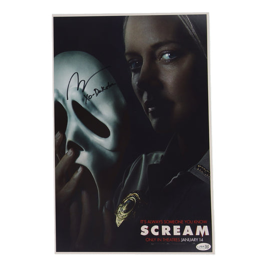 Marley Shelton Signed (JSA) "Scream" 11x17 Photo Inscribed "XO- Dakota" - Judy Hicks