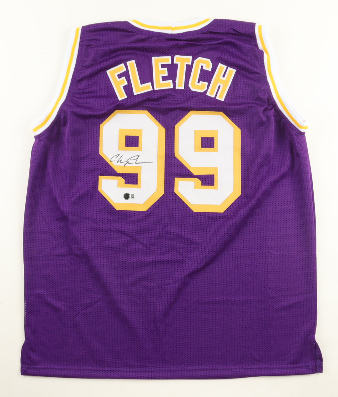 Chevy Chase Signed Jersey (Beckett) "Fletch" | Los Angeles Lakers