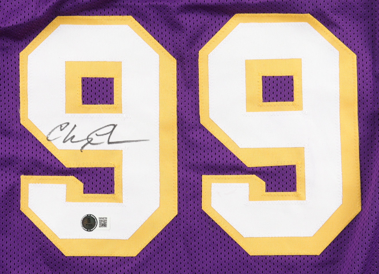 Chevy Chase Signed Jersey (Beckett) "Fletch" | Los Angeles Lakers