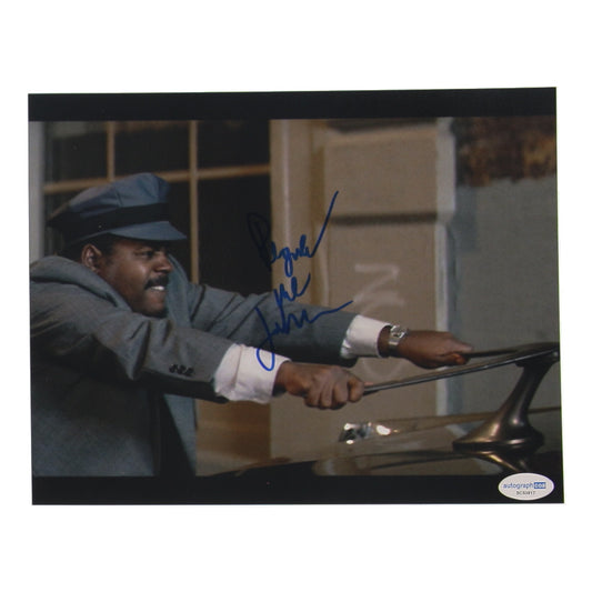 Reginald VelJohnson Signed (ACOA) "Crocodile Dundee" 8x10 Photo - Gus