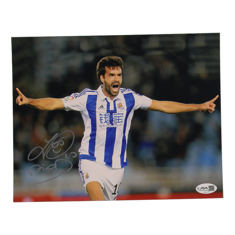Xabi Prieto Signed Real Sociedad 8x10 Photo (JSA)