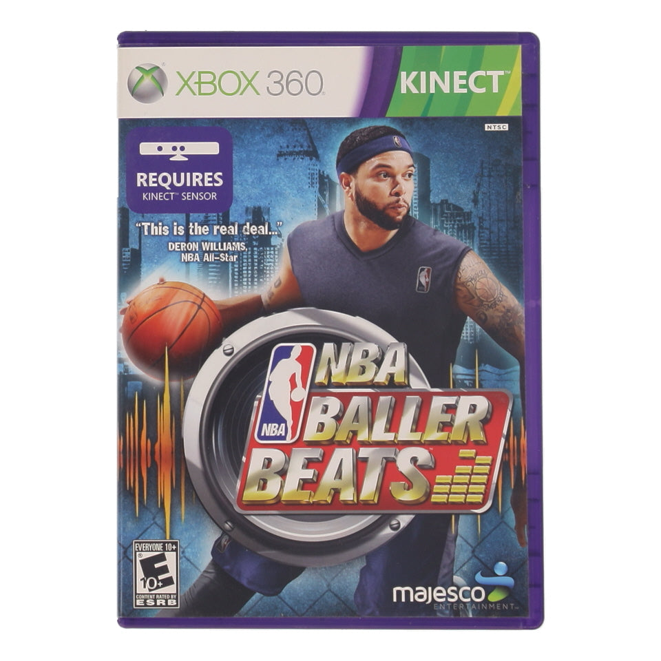Deron Williams Signed "NBA Baller Beats" Xbox 360 Video Game Disc (Schwartz)