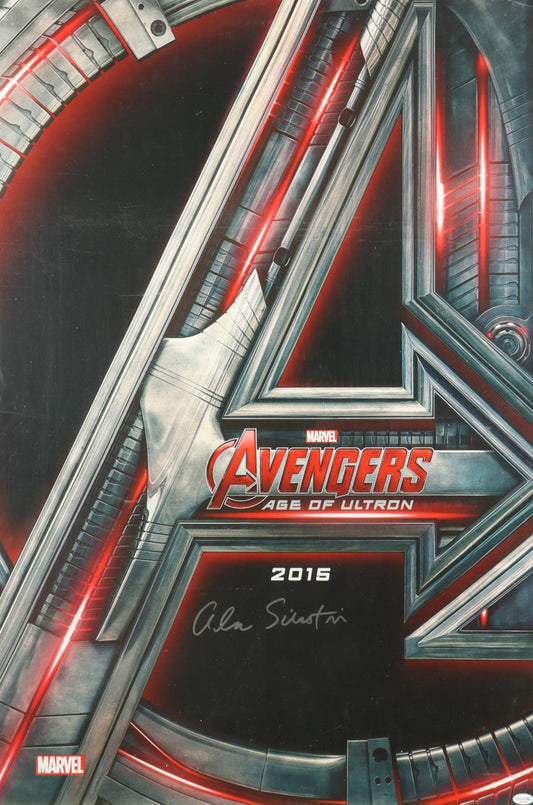 Alan Silvestri Signed (ACOA) "Avengers: Age of Ultron" 27x40 Movie Poster - Composer