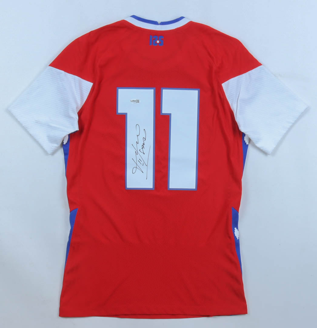 Marcelo Salas Signed Chile Nike Authentic Jersey (JSA)