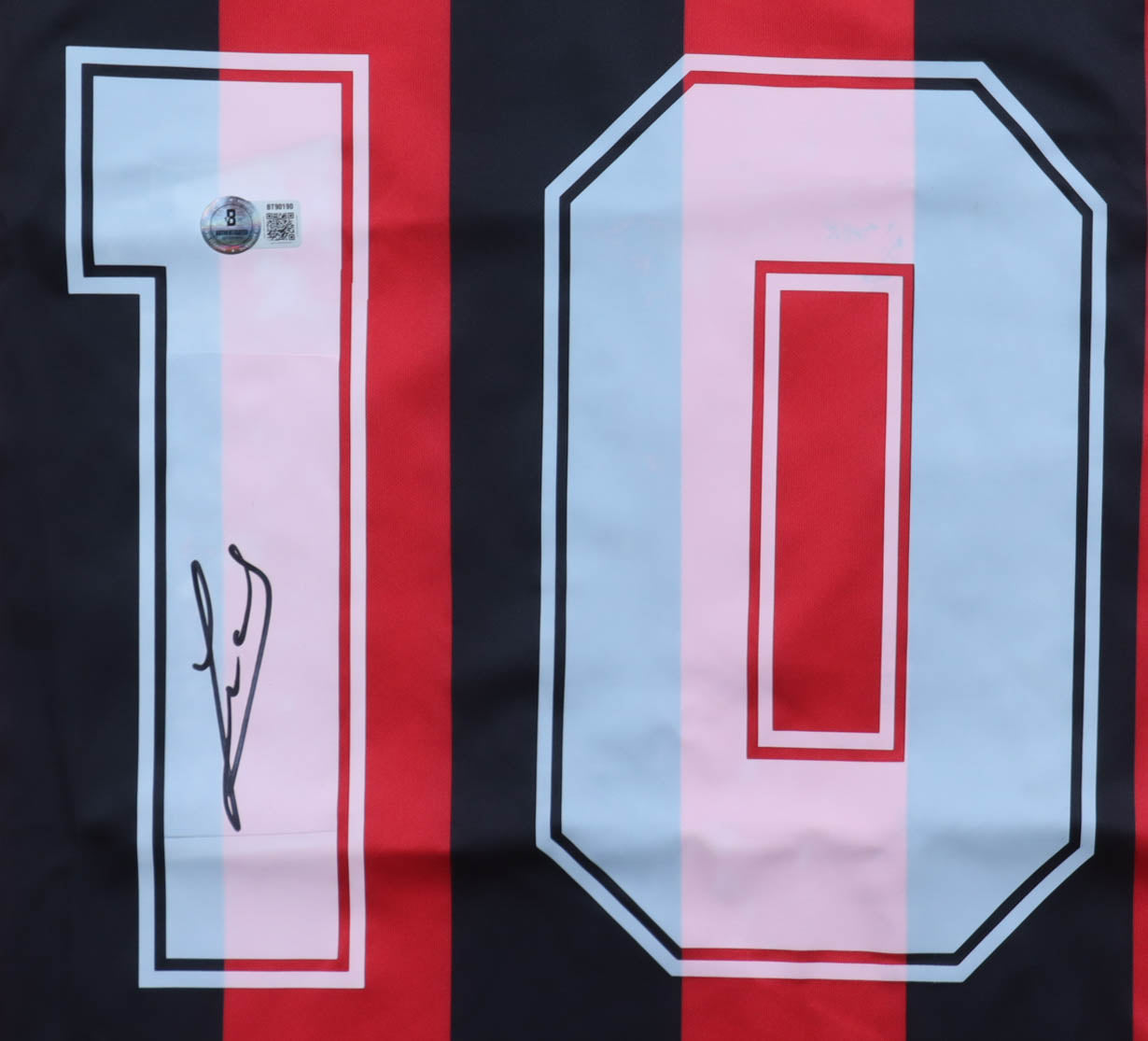 Ruud Gullit Signed AC Milan Kappa Authentic Jersey (Beckett)
