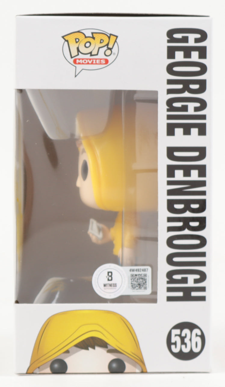 Jackson Robert Scott Signed (Beckett) "IT" #536 Georgie Funko Pop! - Georgie | Beckett Witnessed
