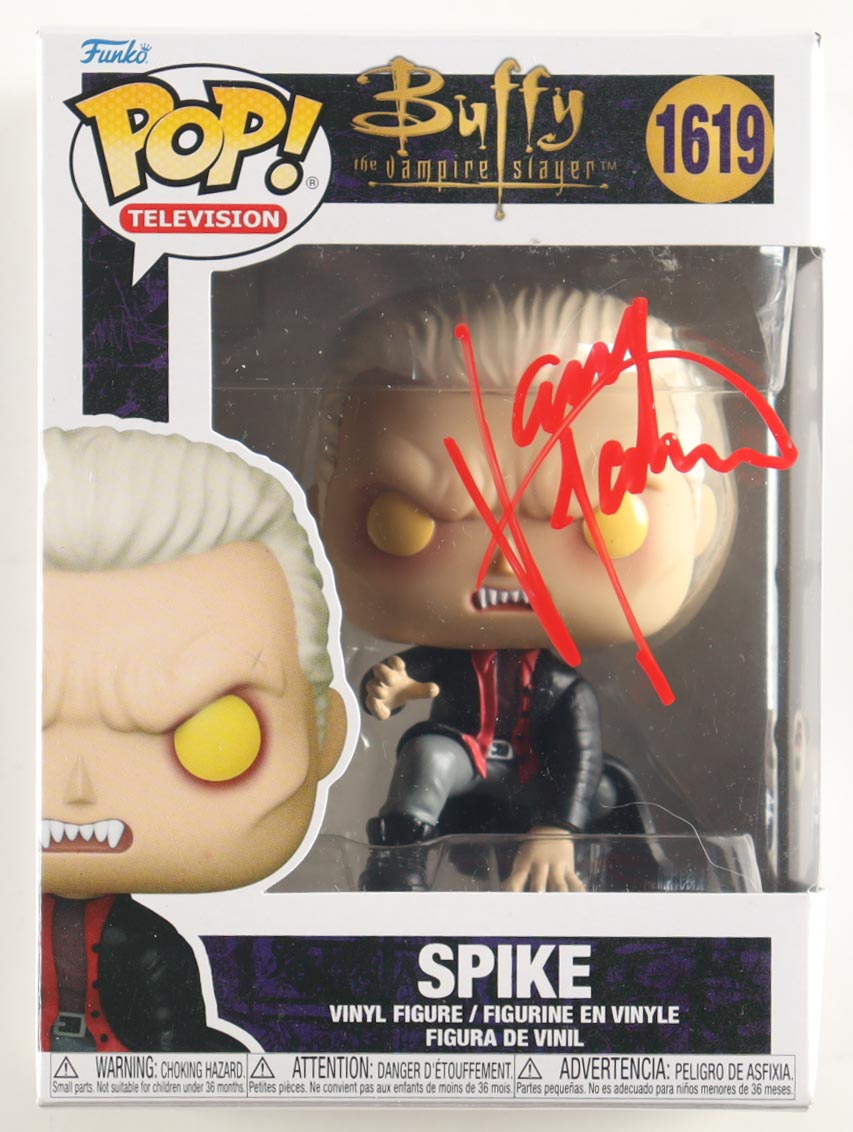 James Marsters Signed (PSA) "Buffy the Vampire Slayer" #1619 Spike Funko Pop! Vinyl Figure - Spike