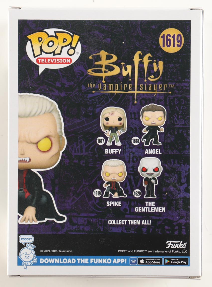 James Marsters Signed (PSA) "Buffy the Vampire Slayer" #1619 Spike Funko Pop! Vinyl Figure - Spike