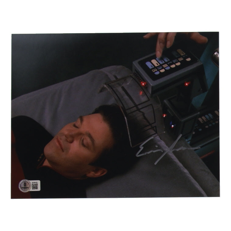 Erich Anderson Signed (Beckett) "Star Trek: The Next Generation" 8x10 Photo - Commander Kieran MacDuff