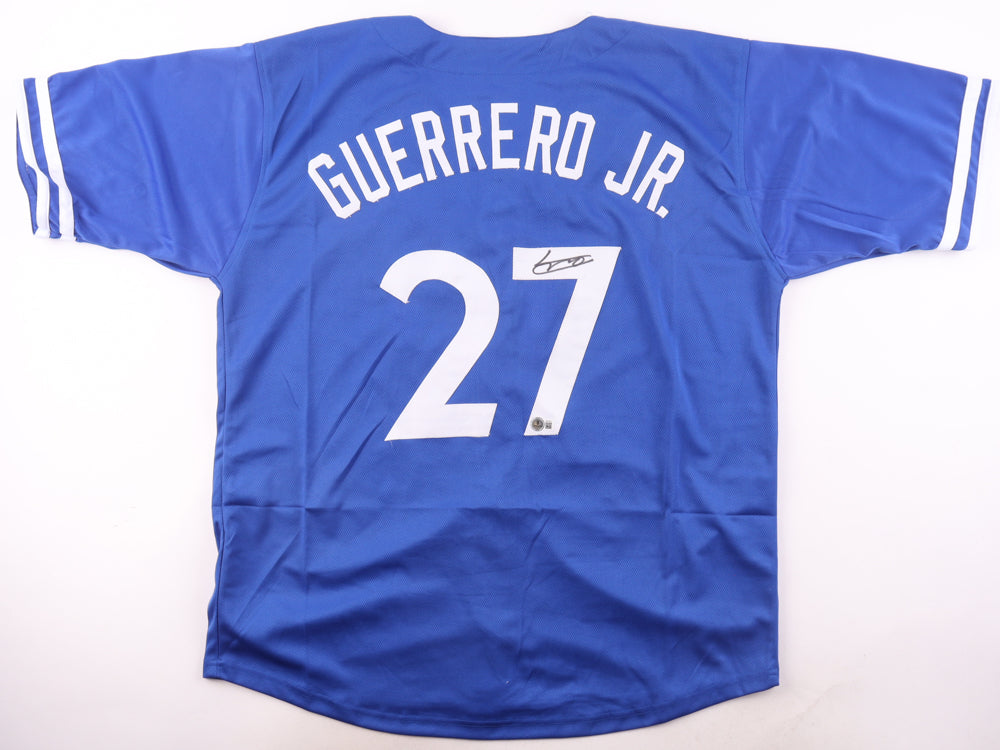 Vladimir Guerrero Jr. Signed Jersey (Beckett) - Toronto Blue Jays