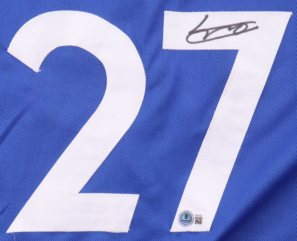 Vladimir Guerrero Jr. Signed Jersey (Beckett) - Toronto Blue Jays