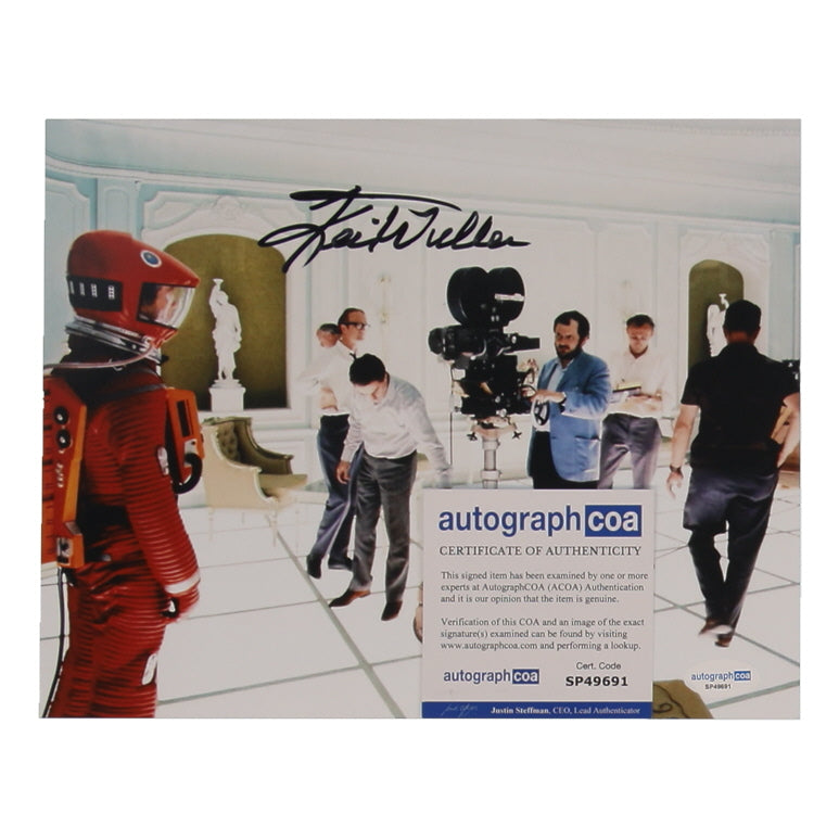 Keir Dullea Signed (ACOA) "2001: A Space Odyssey" 8x10 Photo - Dr. Dave Bowman