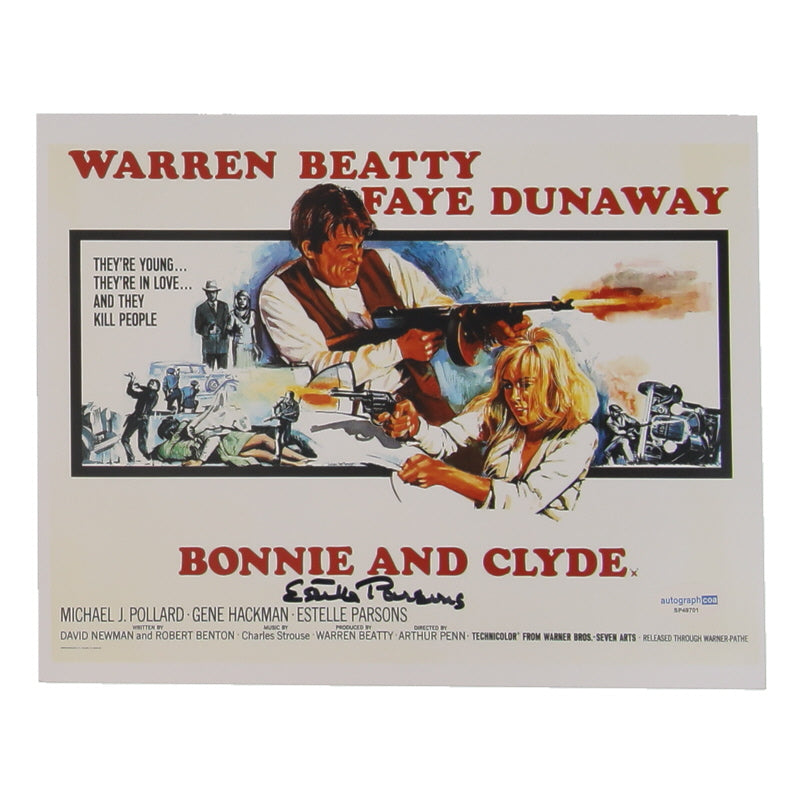 Estelle Parsons Signed (ACOA) "Bonnie and Clyde" 8x10 Photo - Blanche Barrow
