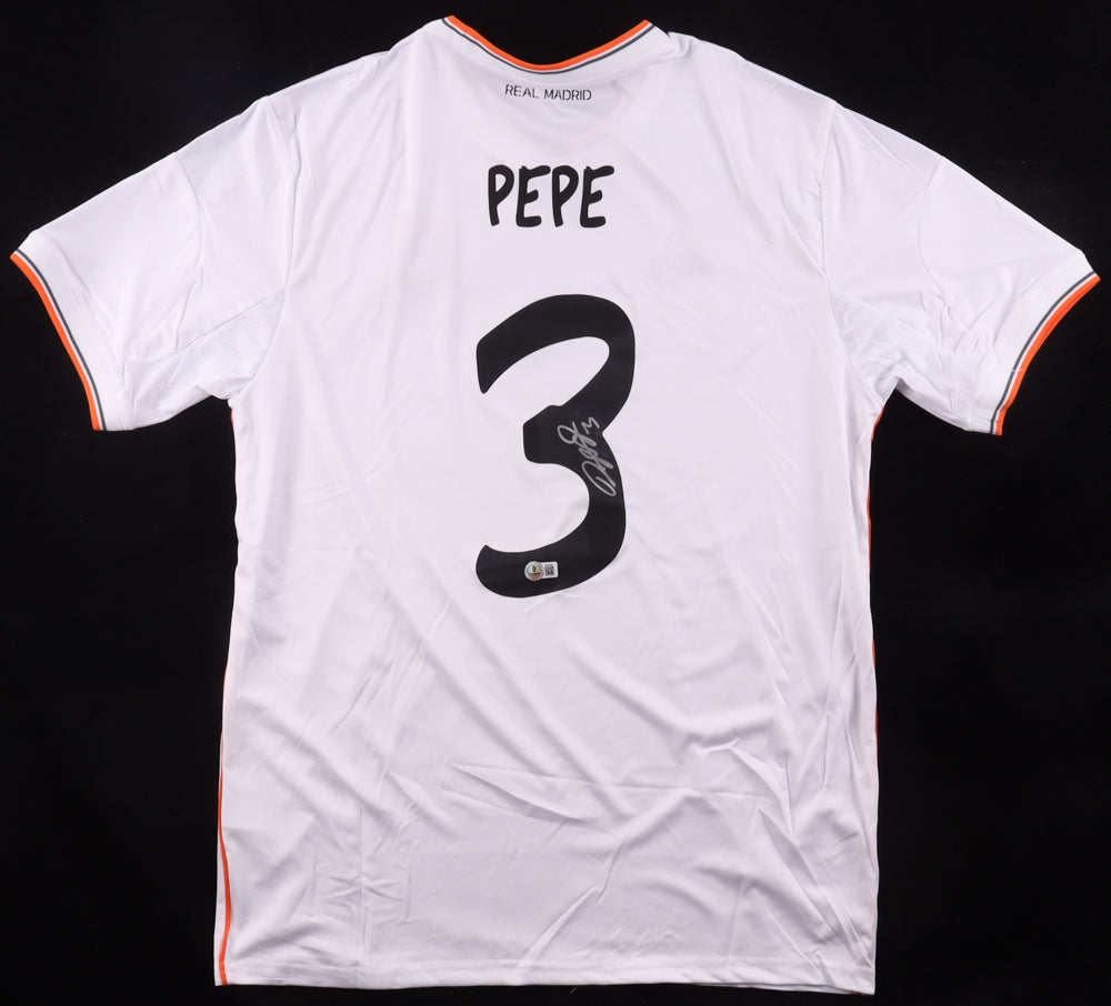 Pepe Signed Real Madrid CF Adidas Authentic Jersey (Beckett)