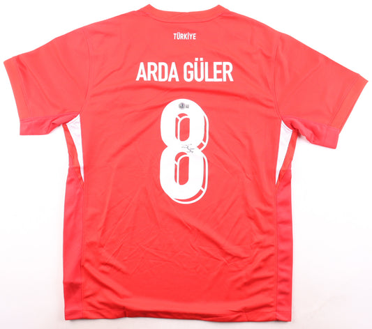 Arda Guler Signed Turkey Nike Authentic Jersey (Beckett)