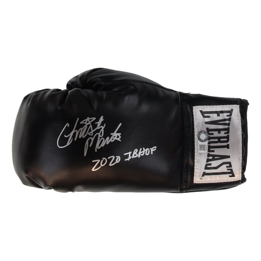Christy Martin Signed (Schwartz) Everlast Boxing Glove Inscribed "2020 IB HOF"