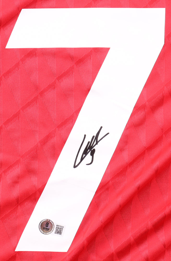 Luis Suarez Signed (Beckett) Liverpool FC Adidas Authentic Jersey - Beckett Witnessed