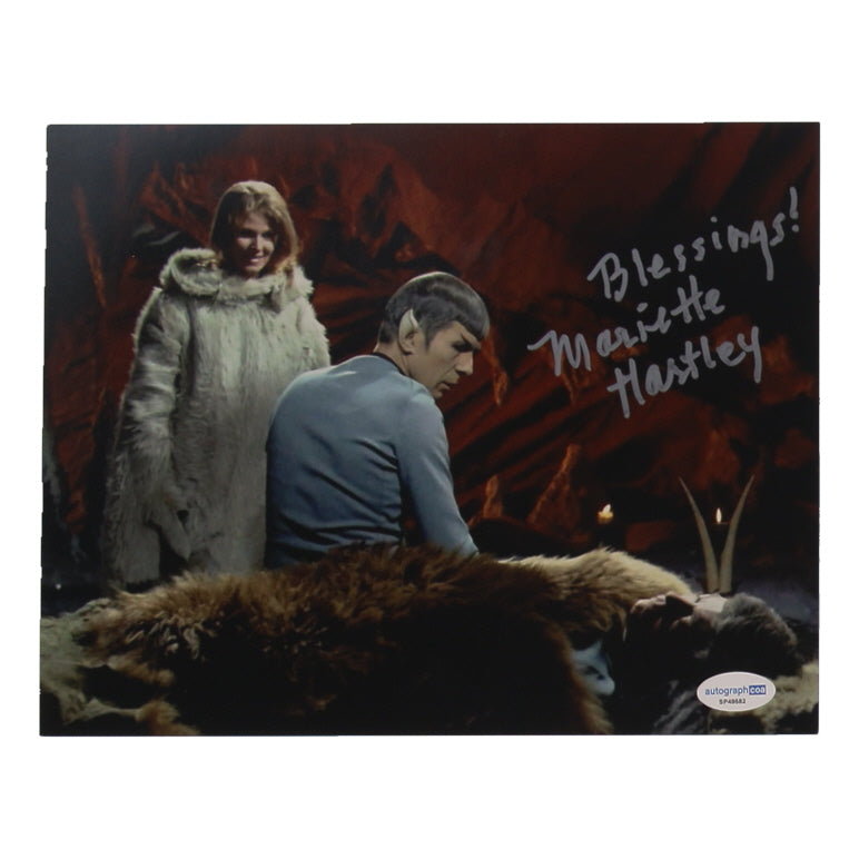 Mariette Hartley Signed (ACOA) "Star Trek" 8x10 Photo Inscribed "Blessings!" - Zarabeth