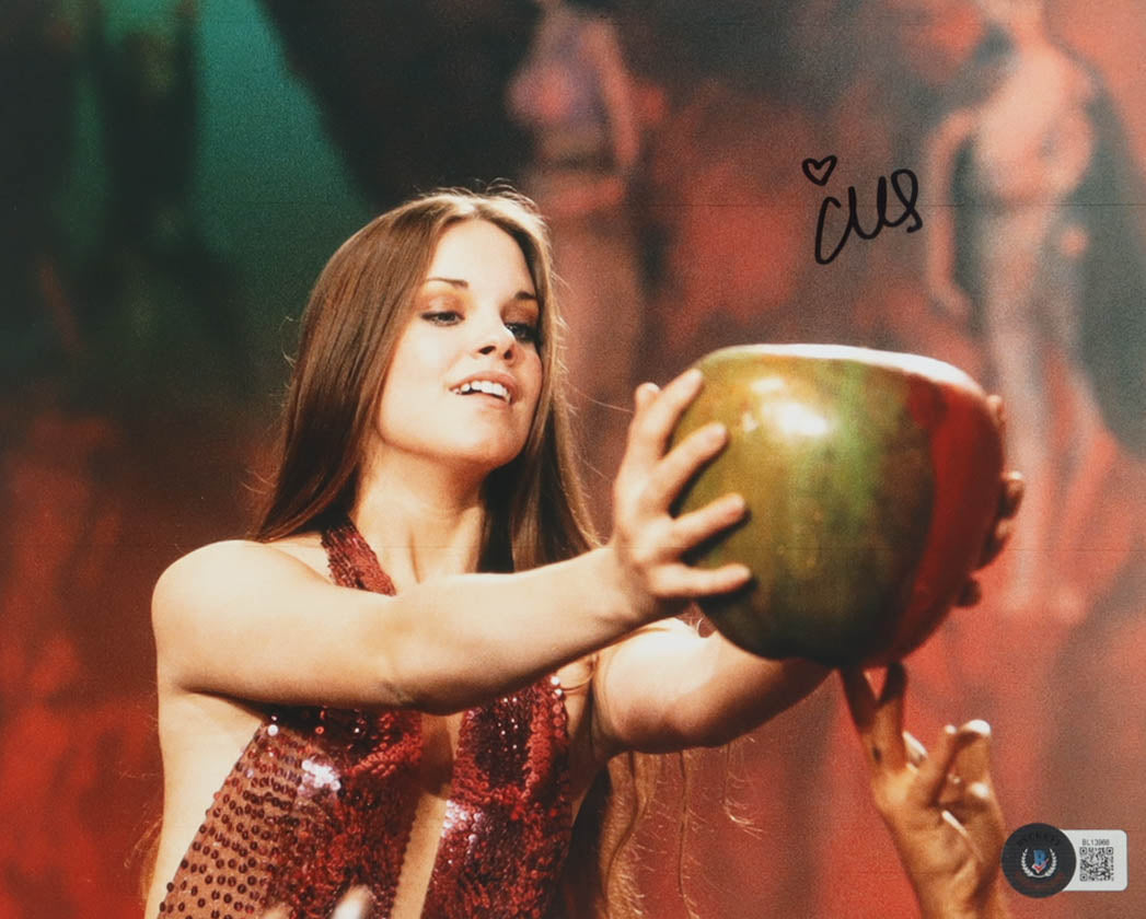 Catherine Mary Stewart Signed (Beckett) "The Apple" 8x10 Photo - Bibi