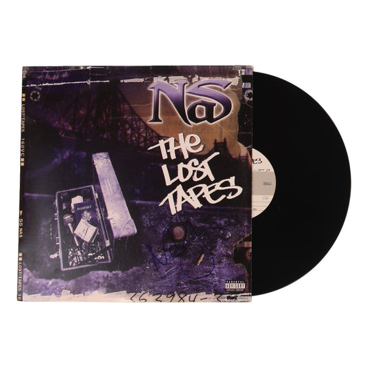 Nas Signed "The Lost Tapes" Vinyl Record Album (JSA) - Nasir Jones