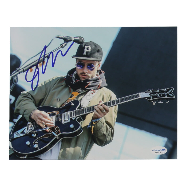John Gourley Signed 8x10 Photo (ACOA) - Portugal. The Man