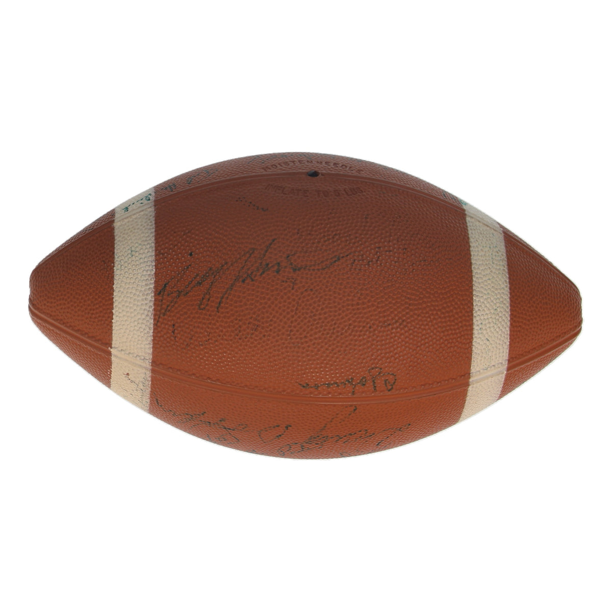 1969 Baltimore Colts Spalding "Johnny Unitas" Football Team-Signed by (20) with Johnny Unitas, John Mackey, Ted Hendricks, George Ressler (JSA)