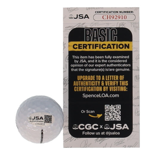 Luke Clanton Signed Masters Tournament Logo Golf Ball (JSA)