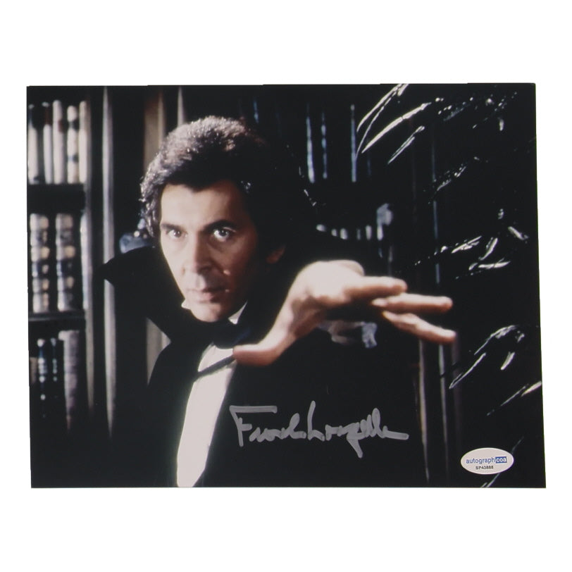 Frank Langella Signed "Dracula: A Love Story" 8x10 Photo (AutographCOA)
