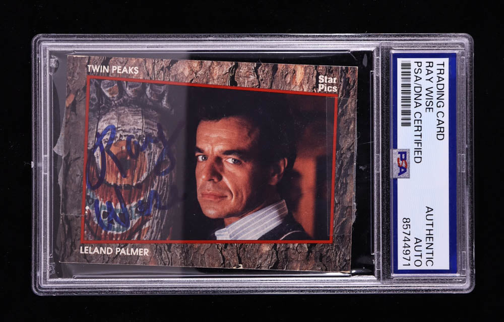 Ray Wise Signed 1991 Star Pics Twin Peaks Trading Card #59 (PSA) PSA Authentic