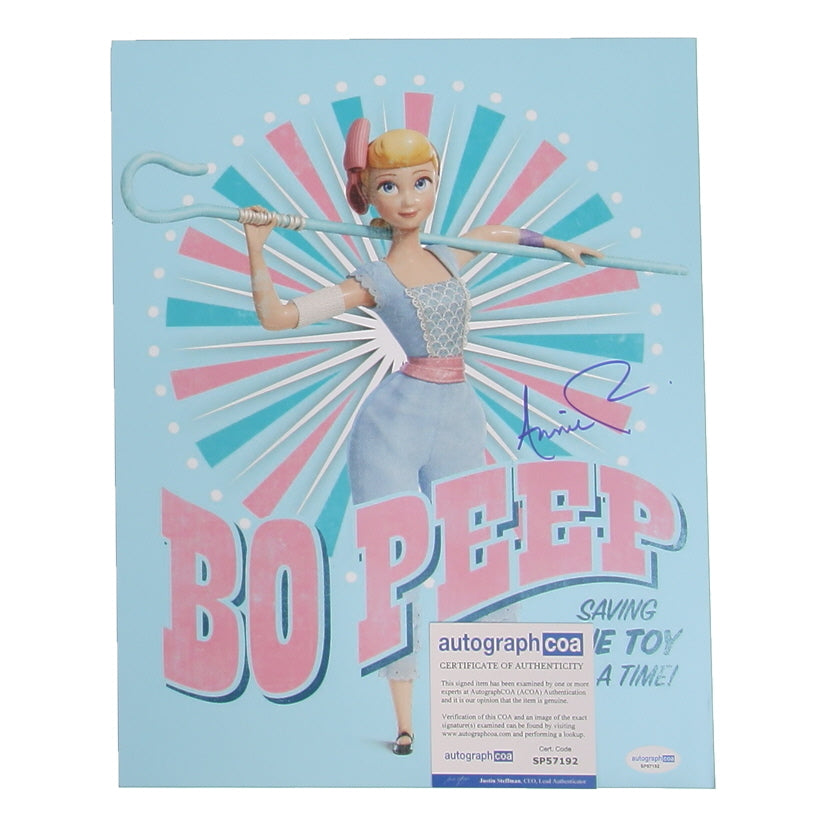 Annie Potts Signed "Toy Story 4" 11x14 Photo (ACOA) - Bo Peep